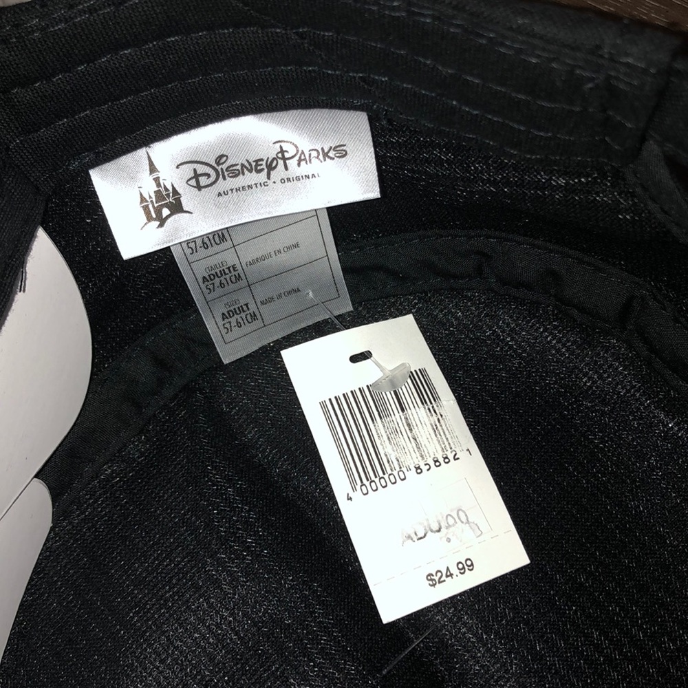 Disney Pirates of the Caribbean black cap NWT - Picture 4 of 4